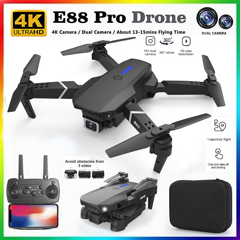 Drone Mapping - 2026 NOVO E88 Drone RC Profissional
