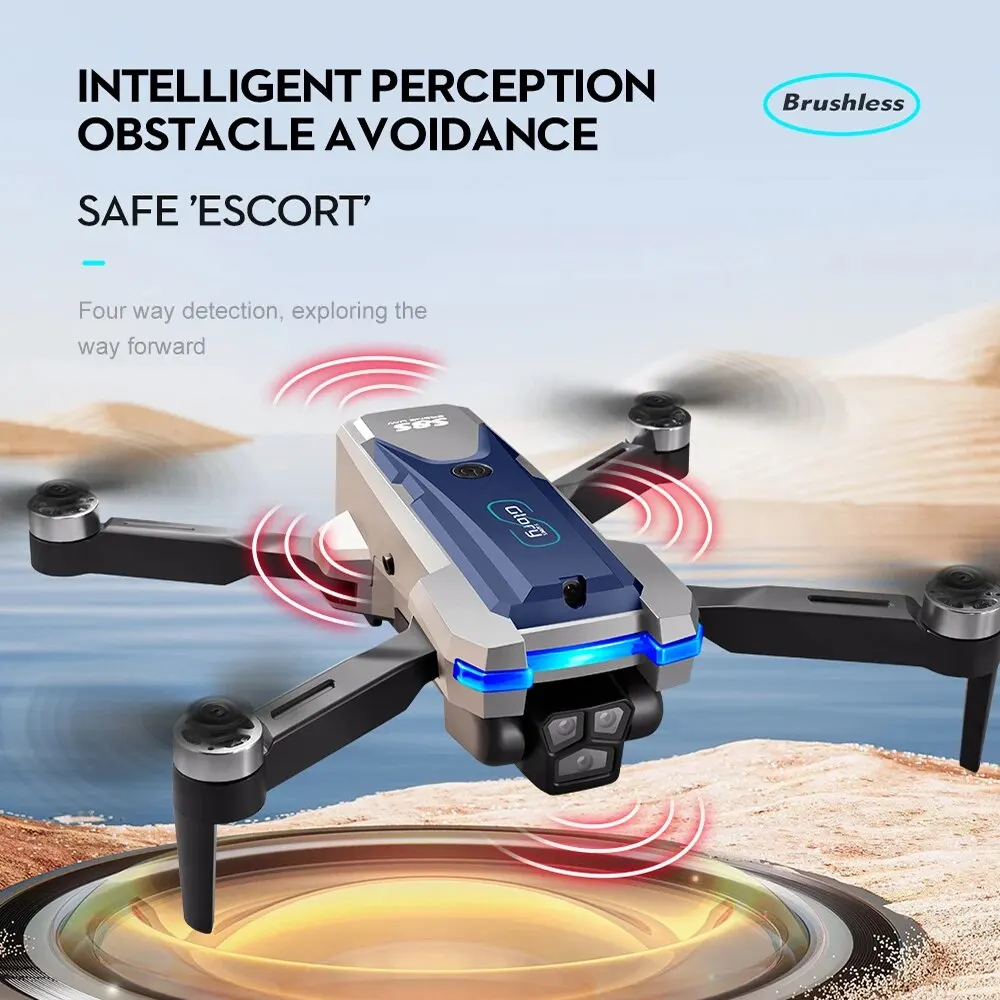 Dobrável RC S8S GPS Drone, 5G  - Drone Cinematic avaliação e preço
